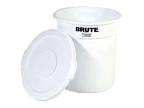 Låg Hvid Til Brute Container,1 Stk