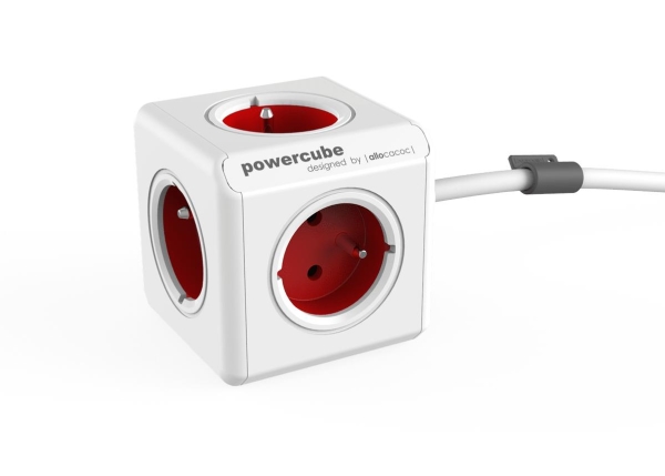 Allocacoc Powercube Extended - Stromverteilungseinheit - Ac 110-240 V - 3500 Watt