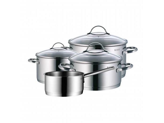 Alternativ bild 0 för WMF - Provence Plus Grytset 4 delar med glaslock