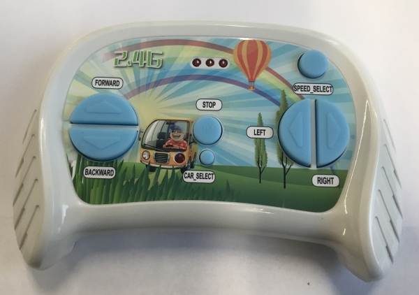 RC 2.4G fjärrstyrning för Adventure4X (BLUE) 12v 4x4 w/4x45W | Utomhusleksaker - El & Bensinfordon - Reservdelar | GameStuff