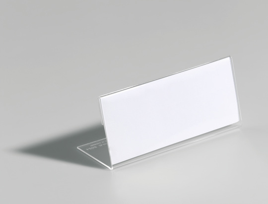 Durable 805419, Akryl, Transparent, Monokromatisk, Rektandel
