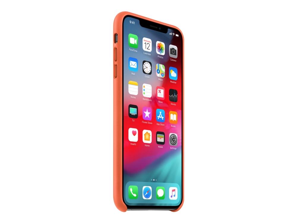 Apple Smart - Bagsidecover Til Mobiltelefon - Læder - Sunset - For Iphone Xs Max