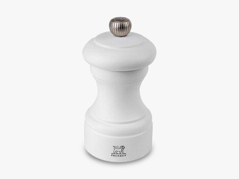 Peugeot Kryddkvarn 10 cm saltkvarn Peugeot Bistro vit matt | Bordssättning - Tillbehör för bordet - Salt och peppar | GameStuff