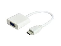 Microconnect - Videoadapter - Hdmi / Vga - 19-Pin Hdmi (Han) - Db-15 (Hun) - Supporterer Ikke Lyd!