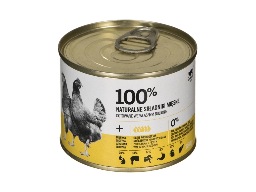 3Coty Karma Chicken Complete Cat Wet Food 180T01ch (0,18 Kg )