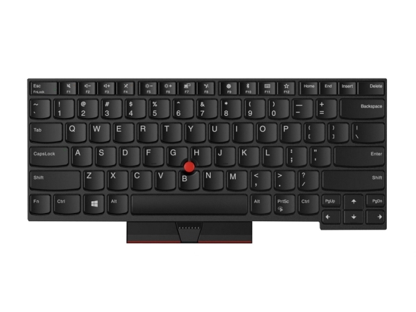 Lenovo 01HX472, Tastatur, Græsk, Baggrundsbelyst tastatur, Lenovo, Thinkpad T480