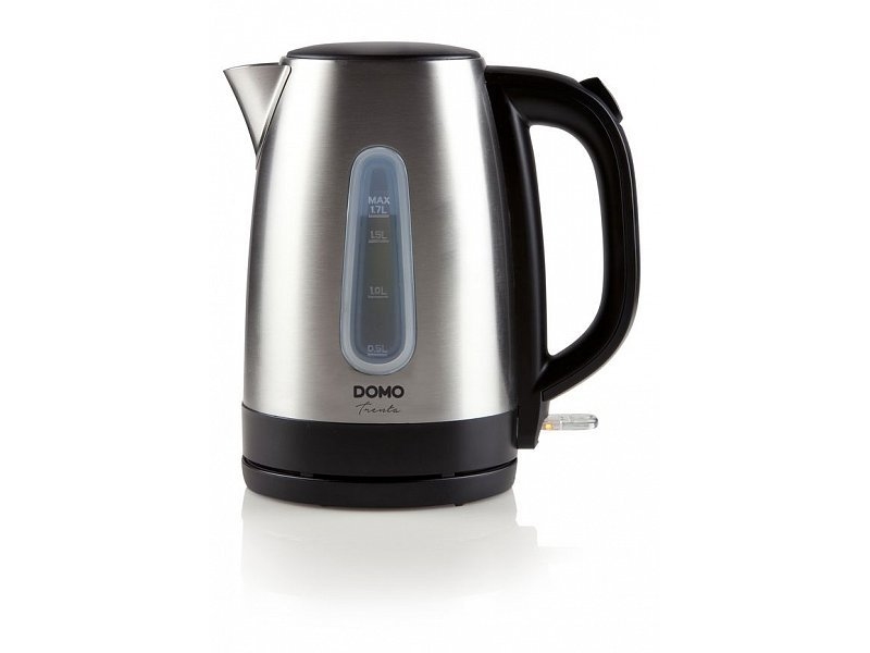 Domo Do496wk, 1,7 L, 2200 W, Edelstahl, Edelstahl, Wasserstandsanzeige, Drahtlos