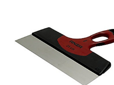 Anza Bredspartel 15Cm - Rustfri Sandspartel I Stål, 2-Komponentig, Behageligt Greb