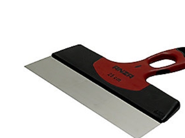 Anza Bredspartel 35Cm - Rustfri Sandspartel I Stål, 2-Komponentig, Behageligt Greb