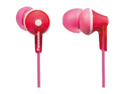 Panasonic Rp-Hje125e-P - Ergofit - Øreproptelefoner - I Øret - Kablet - 3,5 Mm Jackstik - Pink
