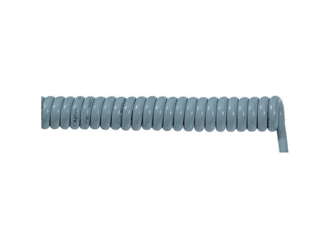 Lapp ÖLFLEX Spiral 400 P, 1,5 m, Grå, PVC, 3000 V, 0,75 mm², 5 - 50 °C