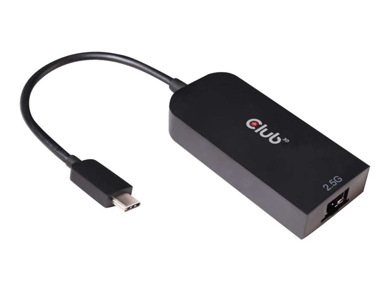 Club 3D - Nätverksadapter - USB-C 3.2 Gen 1 - 2.5GBase-T | Datortillbehör - Nätverk - Nätverkskort | GameStuff