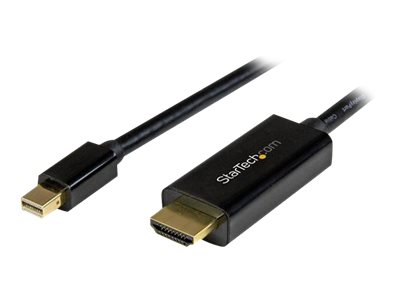 Startech.Com 3M Mini Displayport Auf Hdmi Kabel - 4K 30Hz Video - Mdp Auf Hdmi Adapterkabel - Mini Dp Oder Thunderbolt 1/2 Mac/Pc Auf Hdmi Monitor/Di