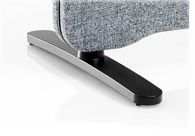 T-fod Arc sort | Möbler - Tillbehör - Skärmväggar | GameStuff