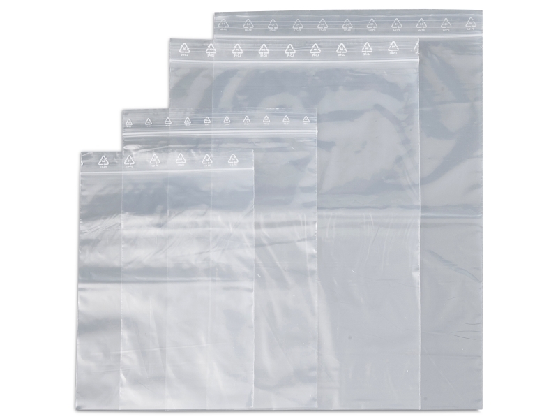 Reißverschlussbeutel, Master'in Performance, 50 Μm, 220 X 310 Mm, Ld-Pe, Transparent, Unbedruckt, Reißverschluss