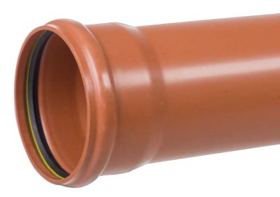 Kaczmarek 160 x 2000 mm PP-kloakrør m/mf., klasse S SN8, EN 1852