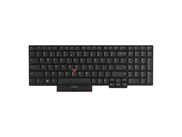 Lenovo 01HX231, Tangentbord, tyska, Tangentbord med bakgrundsbelysning, Lenovo, Thinkpad T580/P52s | Datortillbehör - Möss & Tangentbord - Reservdelar | GameStuff