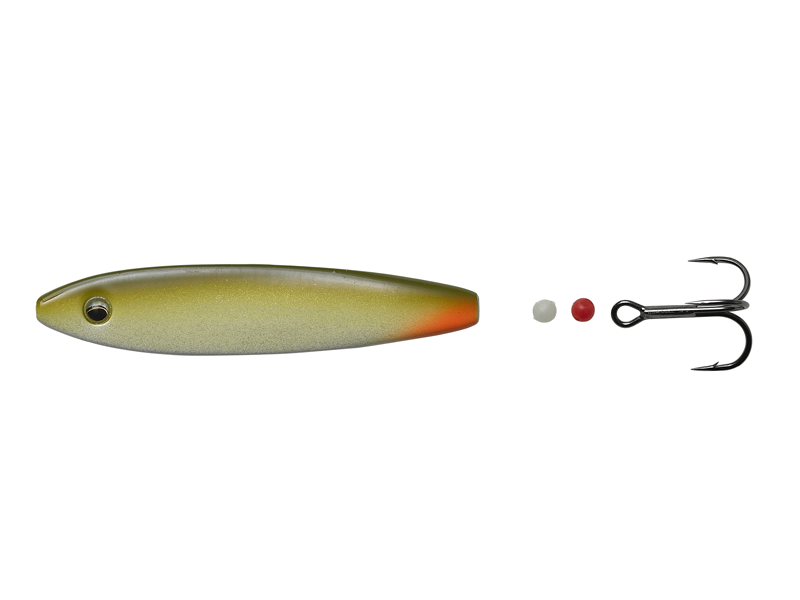 Hansen SD HotShot 7.5cm 18g Pearl White/Orange/Yellow | Utomhus - Fiskeredskap - Drag | GameStuff