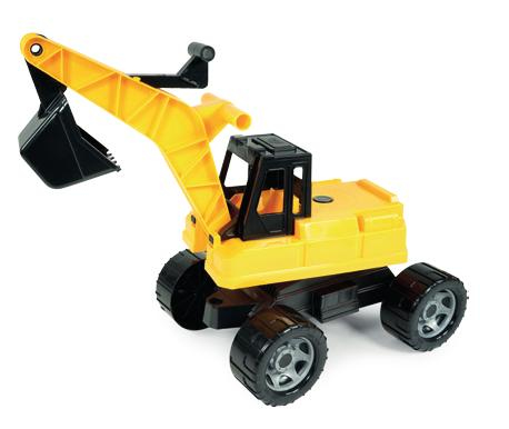 Lena Giga Trucks Schaufellader, Bagger, Indoor/Outdoor, 3 Jahr(E), Kunststoff, Schwarz, Gelb