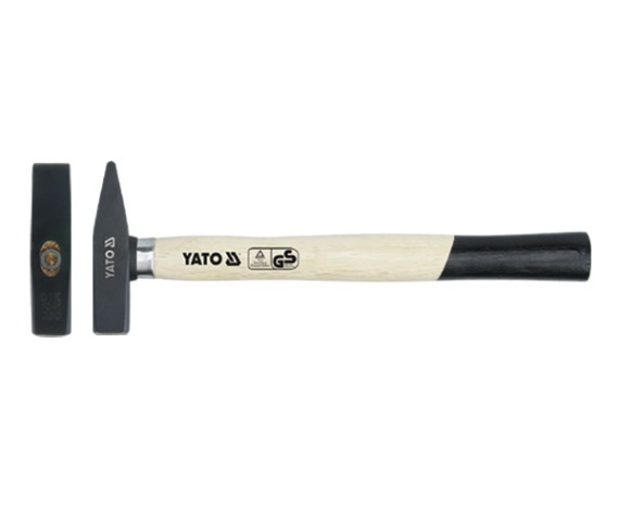 Yato Yt-4508, Locksmith''s Hammer, Stål, Træ, Sort, 1 Kg, 1,21 Kg