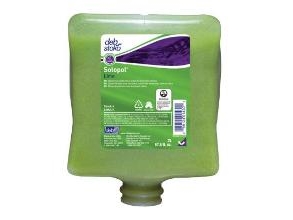 Håndrens Solopol Lime med parfume til Cleanse Heavy 2000 dispensere 2 ltr Grøn,4 fl x 2 ltr/krt