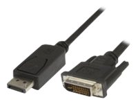 Microconnect - Displayport-Kabel - Dual Link - Displayport (Stecker) Auf Dvi-D (Stecker) - 1 M