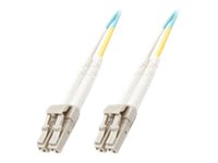 Microconnect - Netzwerkkabel - Lc/Upc Multimode (Stecker) Auf Lc/Upc Multimode (Stecker) - 20 M. - Glasfaser - 50 / 125 My - Om3 - Orange