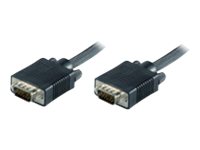 Microconnect Svga Hd15 5M, 5M, Vga (D-Sub), Vga (D-Sub), Hanstik, Hanstik, Sort