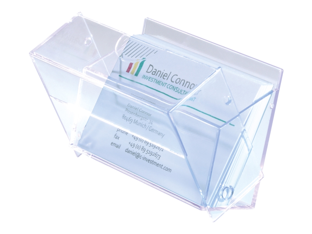 Sigel - Kortfil - for 86 x 56 mm - kapacitet: 100 kort - klar