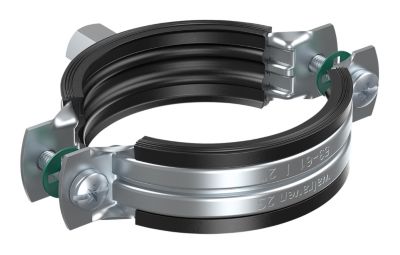 Walraven 2S Rørbøjle 145-153mm - Elforzinket 2-skrue rørbøjle med EPDM og M8/10 gevind | Verktyg & Verkstad - Skruvar & Muttrar - Maskinskruv | GameStuff