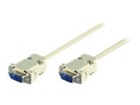 Microconnect Scsehh3, Weiß, 3 M, Db-9, Db-9, Stecker, Stecker