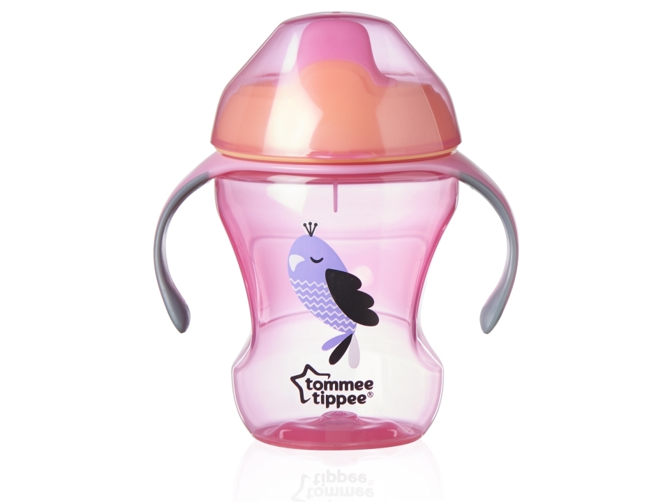 Se Tommee Tippee Trainer Sippee Cup, Drikkebæger, 6 Måned(Er), Lyserød, Plast, Pige, 230 Ml hos Computersalg.dk