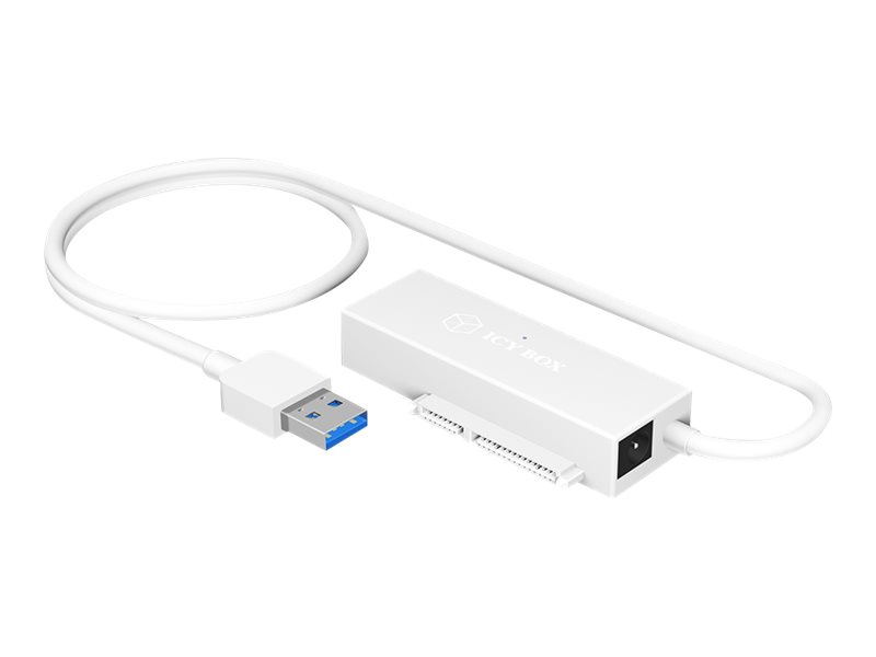 ICY BOX IB-AC705-6G - Förvaringslåda - 2,5 tum/3,5 tum delad - SATA 6Gb/s - USB 3.0 - vit | Datorkomponenter - Hårddisk & Lagring - Kabinett & docking | GameStuff