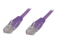 Microconnect - Netværkskabel - Rj-45 (Han) Til Rj-45 (Han) - 10 M - Utp - Cat 6 - Lilla