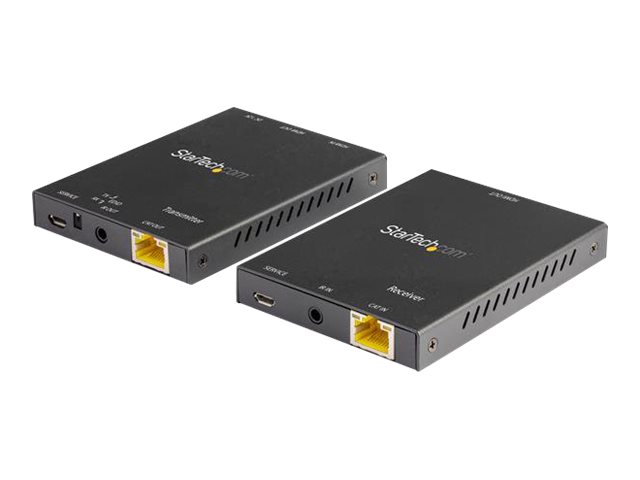 Startech.Com Hdmi Über Cat6 Extender Set (Sender/Empfänger) - 4K 60Hz, 3840 X 2160 Pixel, Av-Sender & -Empfänger, 50 M, Kabelgebunden, Schwarz, Hdcp