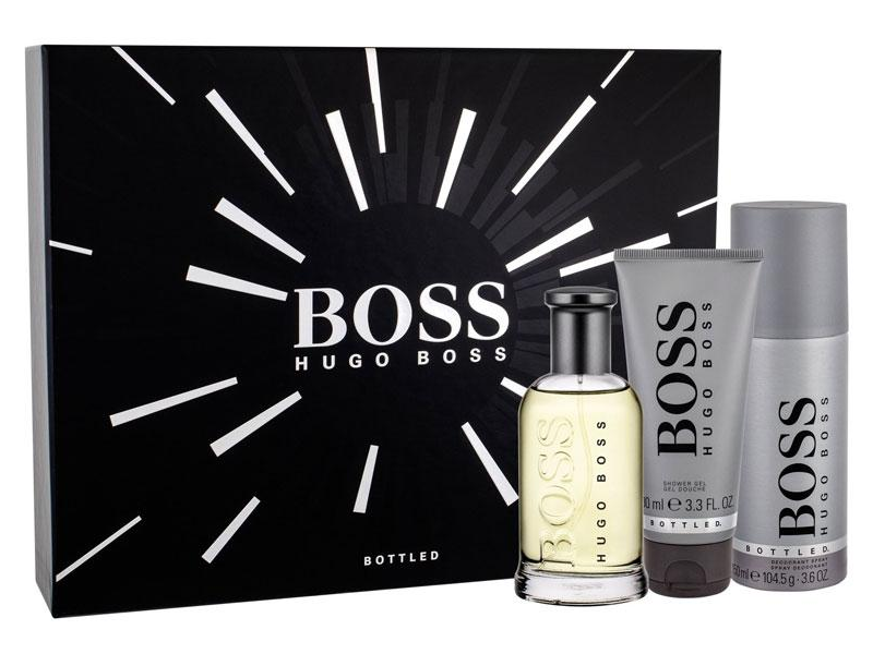 Hugo Boss Bottled no.6 Edt Spray 100ml + Showergel 100ml + Deo Spray 150ml