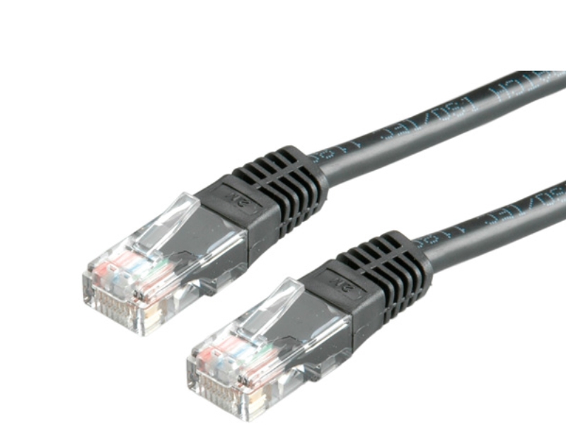 Value Utp Patch Cord Cat.6, Black 10 M, U/Utp (Utp)