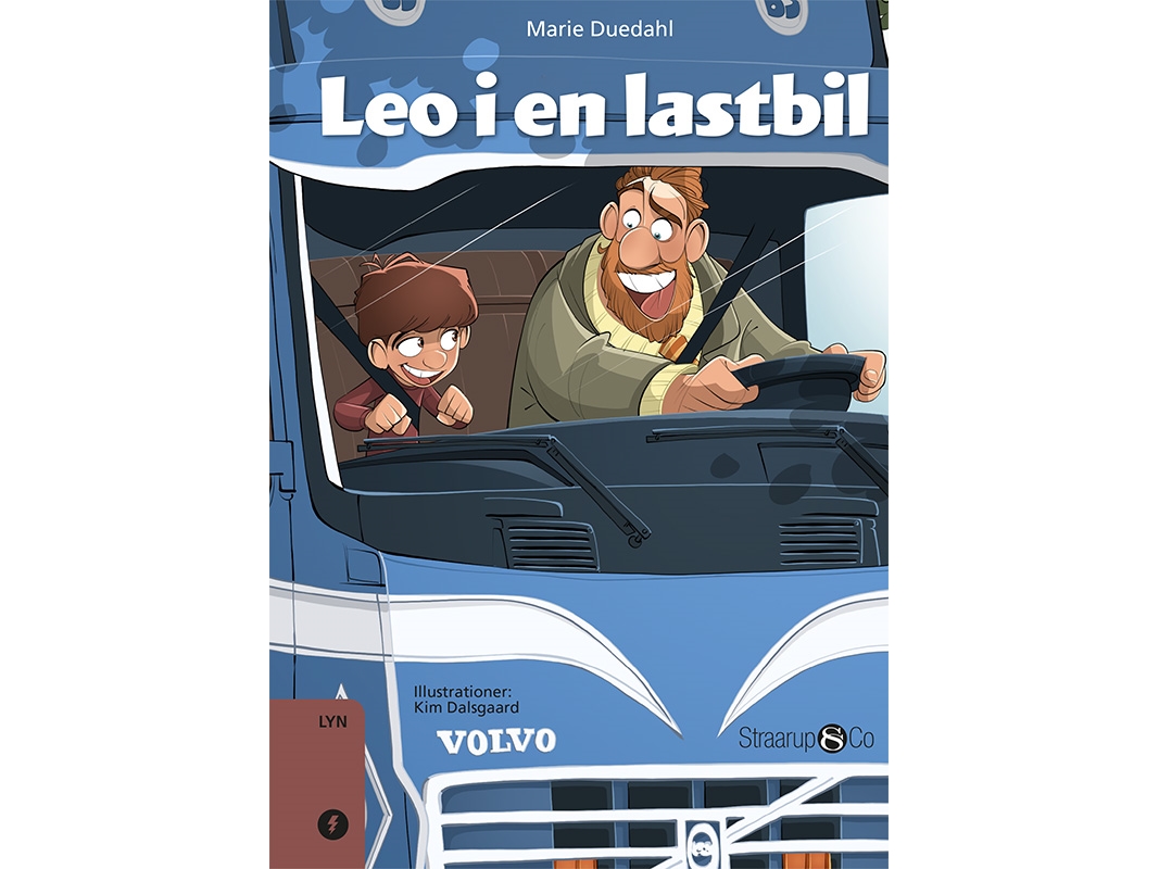 Leo i en lastbil Marie Duedahl | Böcker - Barnböcker | GameStuff