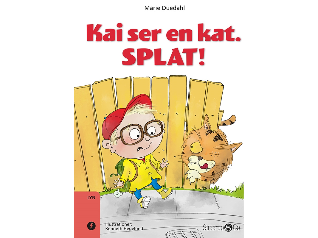Kai ser en kat, splat! Marie Duedahl | Böcker - Barnböcker | GameStuff
