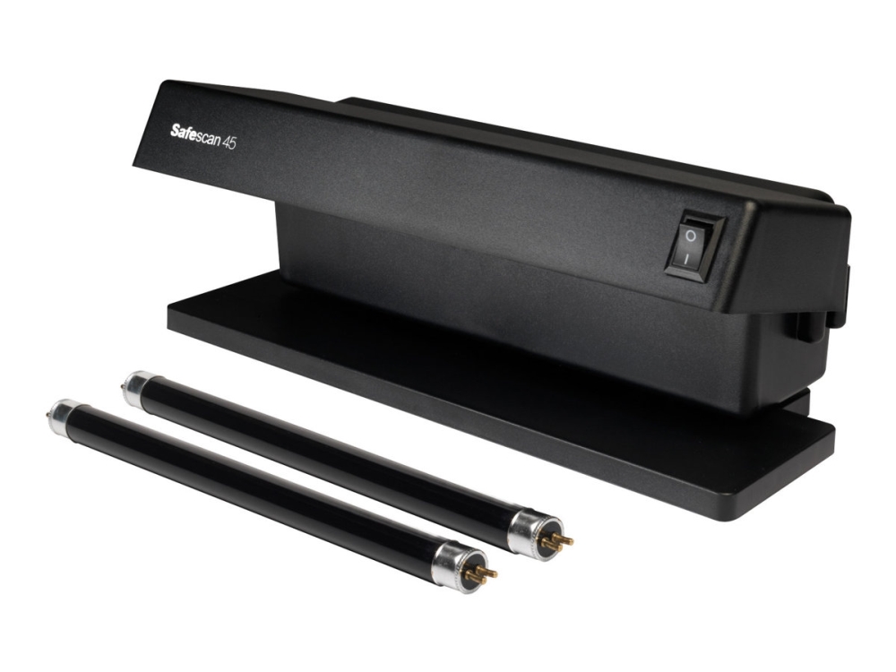 Safescan 45 - UV-lampe - sort (pakke med 2)