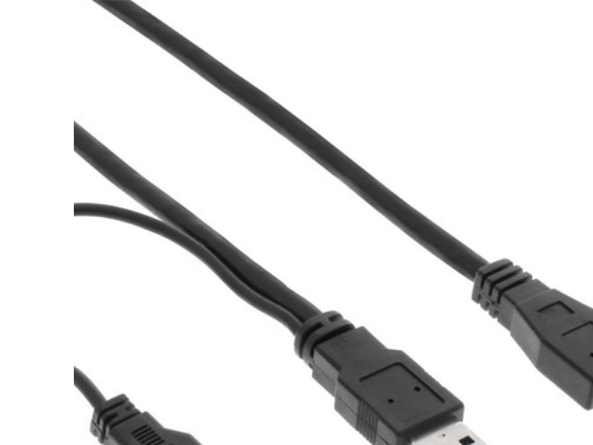 Inline Usb 3.2 Gen.1 Y-Kabel, 2X A An Micro B, Schwarz, 1,5M, 1,5 M, Micro-Usb B, 2 X Usb A, Usb 3.2 Gen 1 (3.1 Gen 1), Stecker/Stecker, Schwarz
