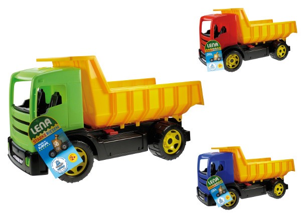 Lena Giga Trucks Dump Truck Assorted, Lastbil, 3 År, Plast, Flerfarvet