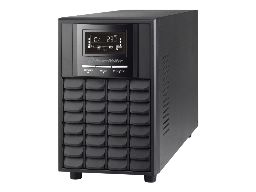 Powerwalker Vi 1100 Cw - Ups - Ac 162 - 290 V - 770 Watt - 1100 Va - 7 At - Rs-232, Usb - Output-Stikforbindelser: 6