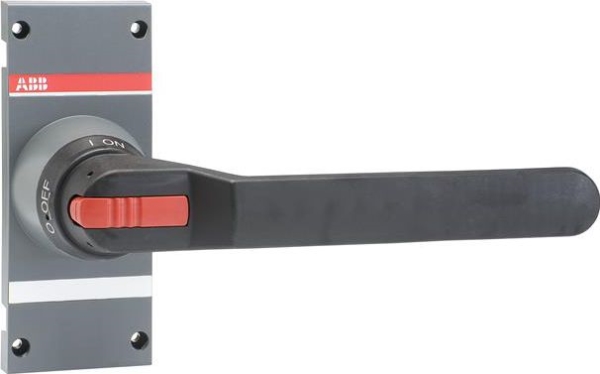 ABB Roterande handtag svart, Test/Off-O/On-I, med axel och lock, förmonterat direkt på brytare OT1000...4000 | N - A | GameStuff