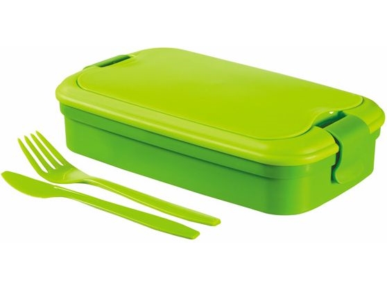 Curver Lunch&Go Vorratsdose Mit Besteck Grün (224315)