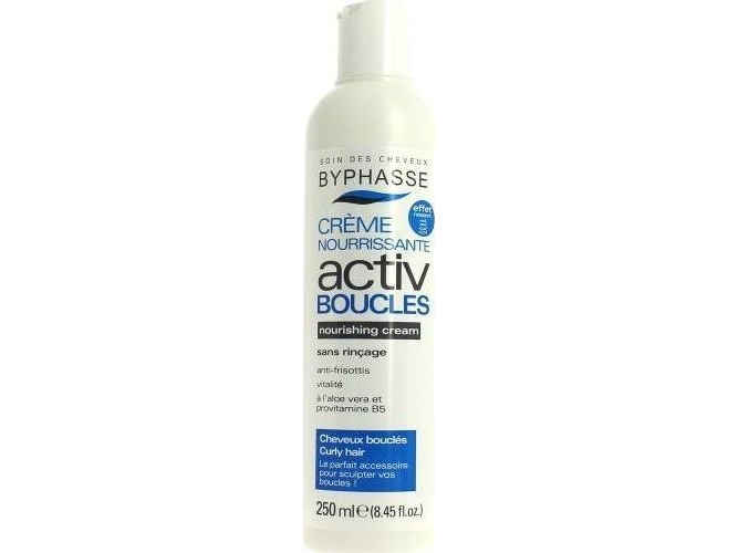 Byphasse Activ Curl Nourishing Cream For Curly Hair 250Ml