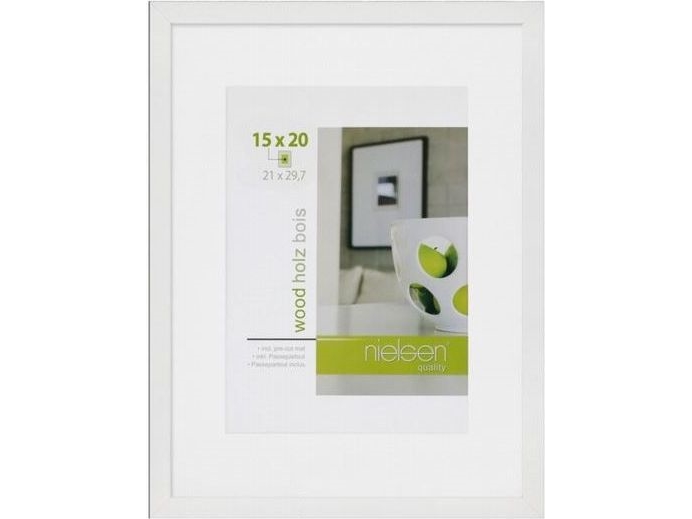 Nielsen Design 8988047 Bilderrahmen Papierformat: Din A4 Weiß