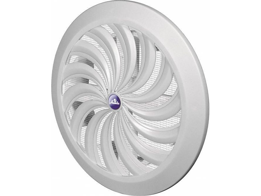 Awenta Ventilationsrist Hvid Med Net 100 Mm (T95)
