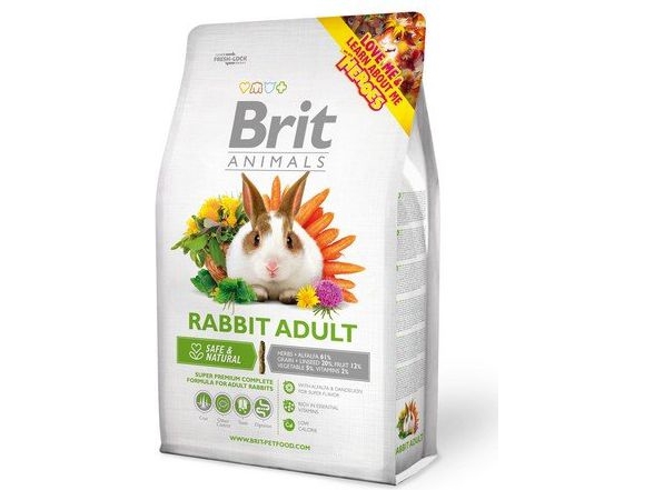 Brit ANIMALS 300g KRÓLIK COMPL.ADULT
