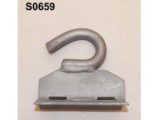 ALPAR Spun pole bracket med M16-krog til stropper (S0659)